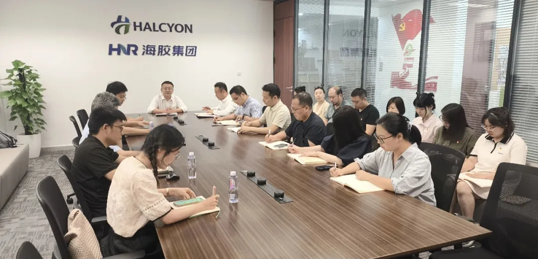 杨宇赴上海龙橡、合盛上海调研